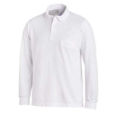 Poloshirt Unisex weiß 08/841/01, Größe L