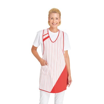 Latzschürze Damen rot 11/738/02, Größe I