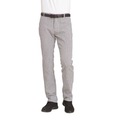 Jeans-Kochhose Damen schwarz/weiß 12/1380/25, Größe 44