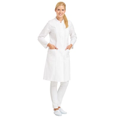 Mantel Damen weiß 08/5790/01, Größe M
