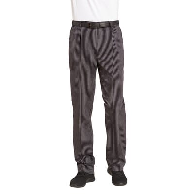Hose Herren schwarz/weiß, Gr. 54 Leiber 12/6470/25