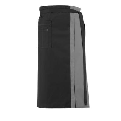 Vorbinder 2 Taschen schwarz/silber, Größe 34 11/2569/1029