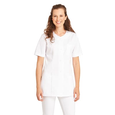 Kasack Damen weiß 08/663/01, Größe 40