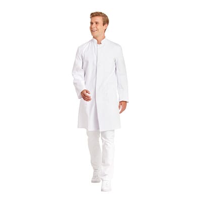 Mantel Herren weiß 12/9920/01, Größe 58