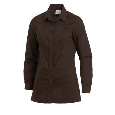 Bluse Teilungsnähte chocolate 08/2424/39, Größe 40