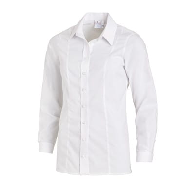 Bluse Teilungsnähte weiß 08/2424/01, Größe 42