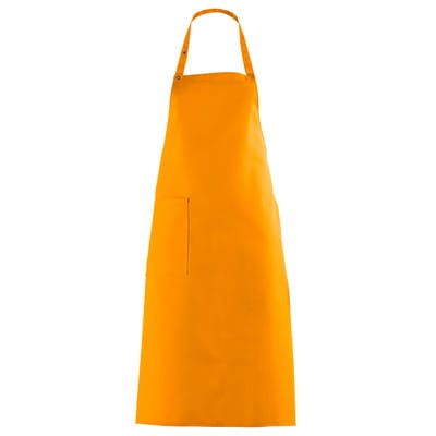Latzschürze Druckknopfverschluss mango, Größe 34 11/529/81