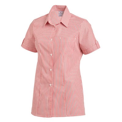 Bluse Teilungsnähte rot 08/2440/02, Größe 38