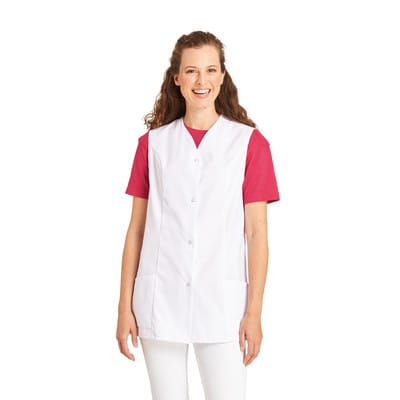 Kasack Damen weiß 04/2442/01, Größe 38