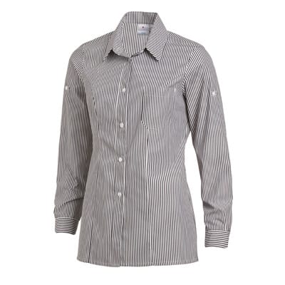 Bluse Teilungsnähte schwarz 08/2445/10, Größe 40