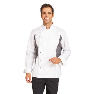 Kochjacke Herren weiß 12/2441/01, Größe 64