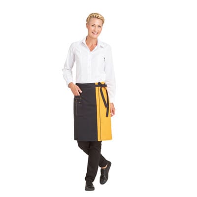 Vorbinder 2 Taschen schwarz/sun, Größe 34 11/2568/1049