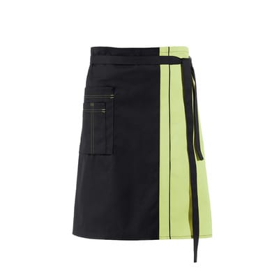 Vorbinder 2 Taschen schwarz/hellgrün, Größe 34 11/2568/1087