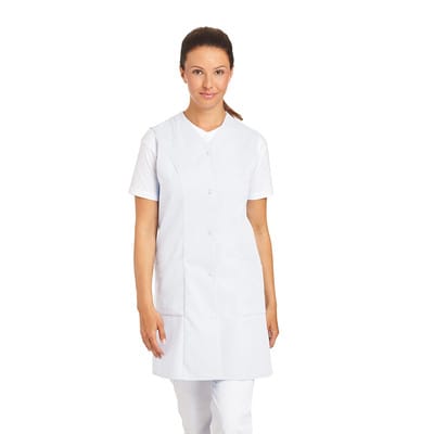 Kasack Damen weiß 09/3900/01, Größe 42