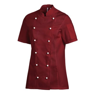 Kochjacke Damen bordeaux 08/2519/21, Größe 50