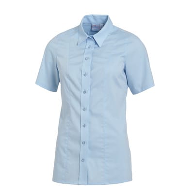 Bluse Teilungsnähte hellblau 08/1236/05, Größe 42