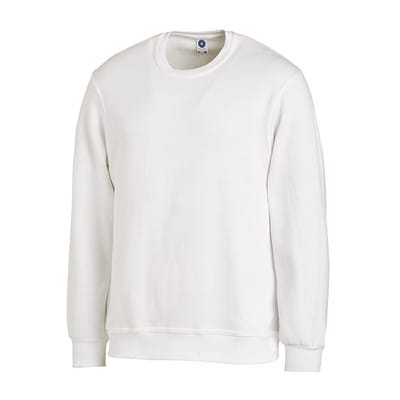 Sweatshirt Unisex weiß 10/882/01, Größe 3XL