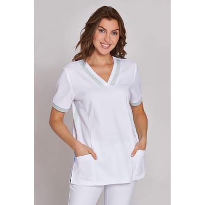 Shirt Damen weiß 08/1331/01, Größe 3XL