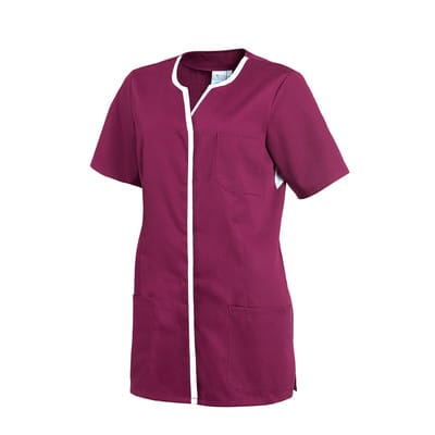 Kasack Damen beere/weiß 08/1337/6401, Größe 46