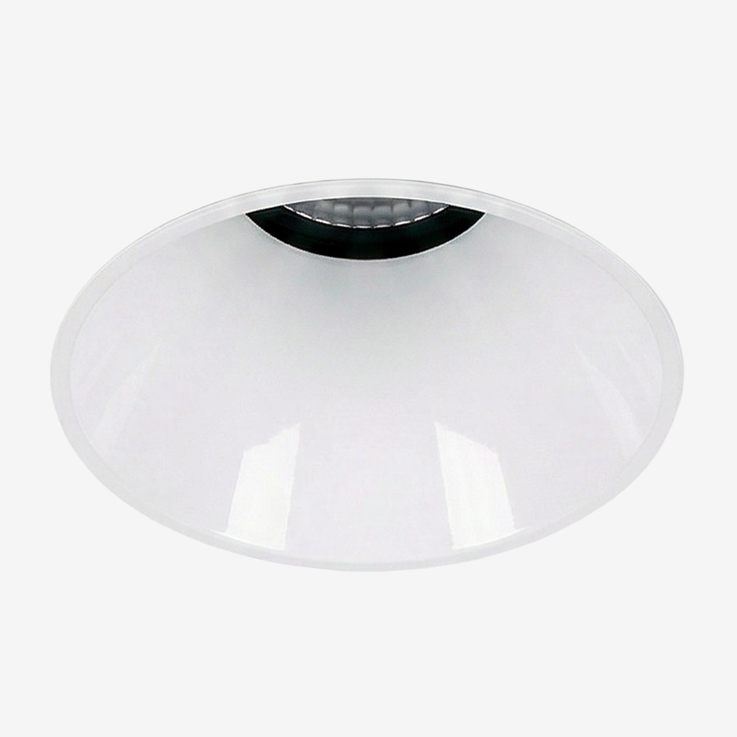 Sklum Downlight Led Einbauleuchte Rahmenlos Trimless Rund Ø3,6 Cm Für Den Außenbereich Aus Aluminium Orelva Weiss
