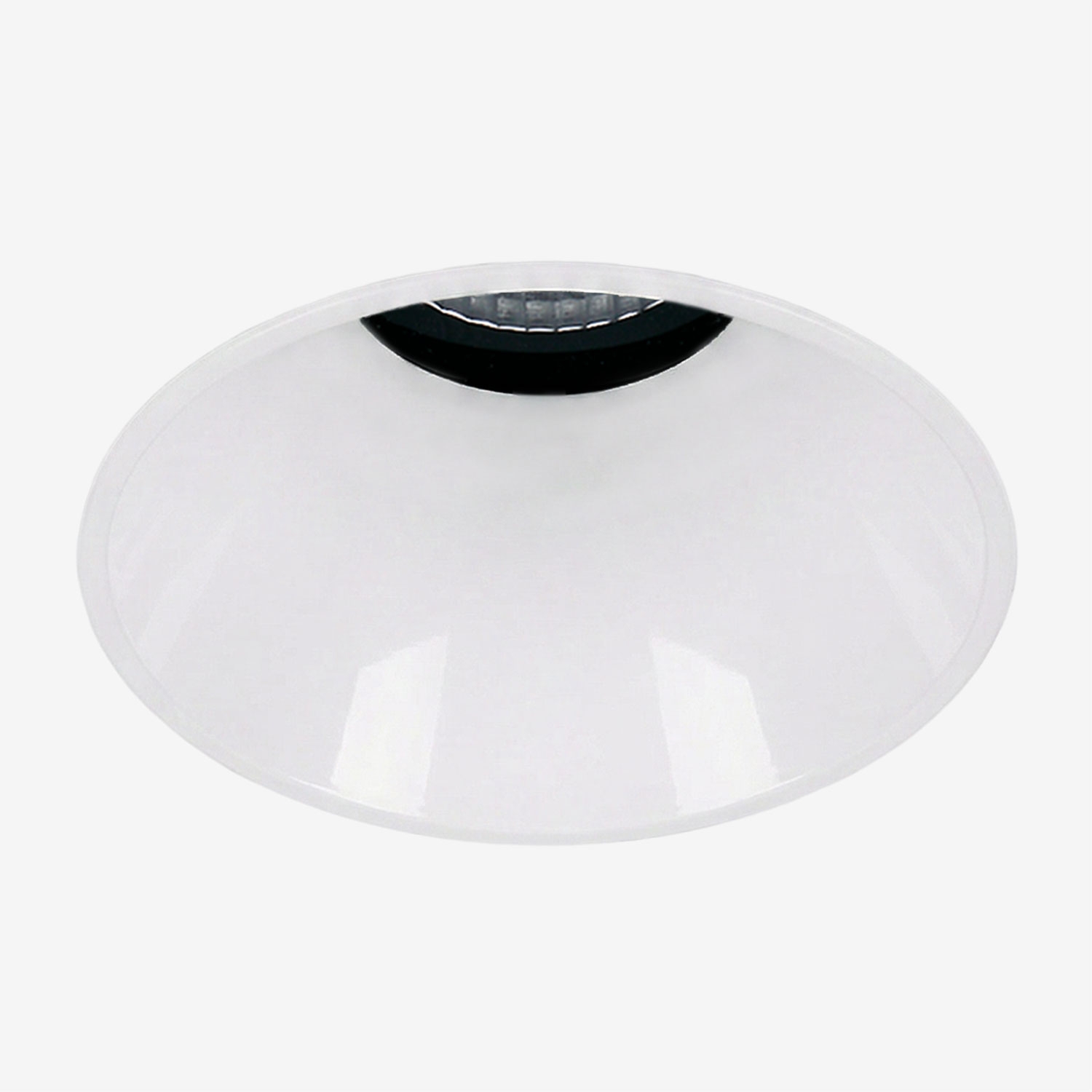 Sklum Downlight Led Einbauleuchte Rahmenlos Trimless Rund Ø6,8 Cm Aus Aluminium Orelva Weiss