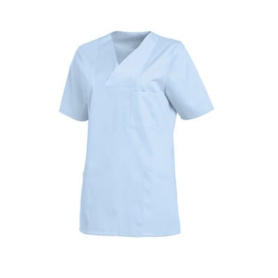 Schlupfkasack Damen hellblau 08/2732/05, Größe XS
