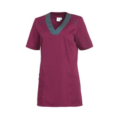 Schlupfkasack Damen beere/anthrazit 08/2798/6438, Größe XL