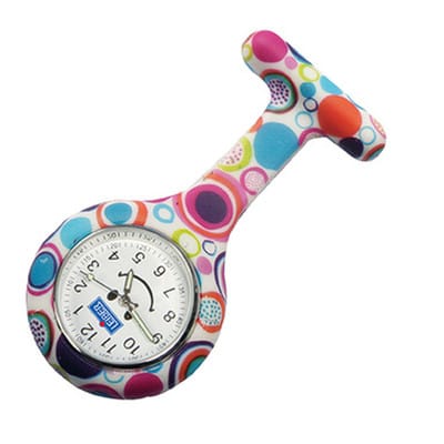 Ansteckuhr Kunststoff multicolor 02/2554/40
