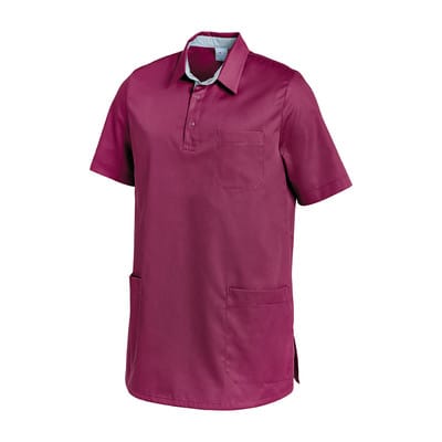 Schlupfkasack unisex beere/silbergrau 12/1345/6429, Größe M