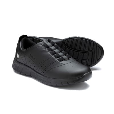Berufsschuh Erik rutschhemmend schwarz 18/30008/10, Größe 43