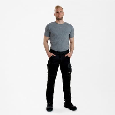X-treme Arbeitshose mit Stretch, schwarz, Gr. 48