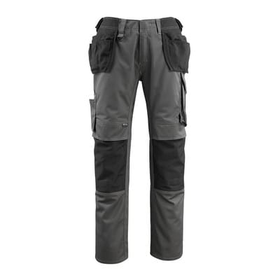 Hose mit Hängetaschen Bremen Dunkelanthrazit/Schwarz 14031-203-1809, Größe 76 C54