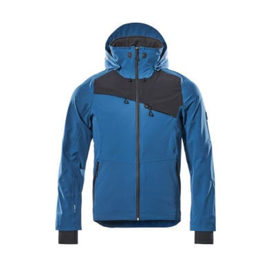 Hard Shell Jacke ADVANCED Dunkelpetroleum/Schwarz 17001-411-4409, Größe XL
