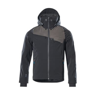 Hard Shell Jacke ADVANCED Schwarz/Dunkelanthrazit 17001-411-0918, Größe M