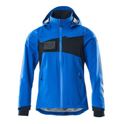 Hard Shell Jacke ACCELERATE Azurblau/Schwarzblau 18001-249-91010, Größe M