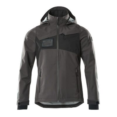 Hard Shell Jacke ACCELERATE Dunkelanthrazit/Schwarz 18301-231-1809, Größe XS