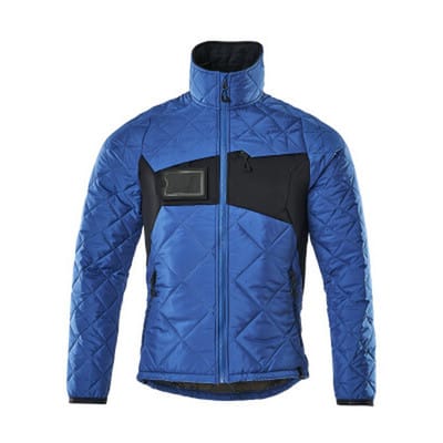 Thermojacke ACCELERATE Azurblau/Schwarzblau 18015-318-91010, Größe 3XL