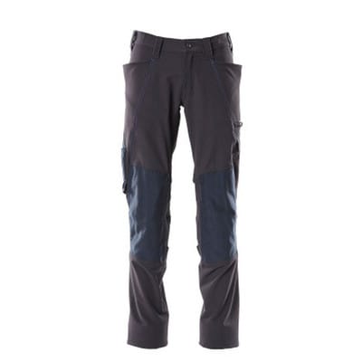 Hose ACCELERATE mit Knietaschen Schwarzblau 18079-511-010, Größe 90 C52