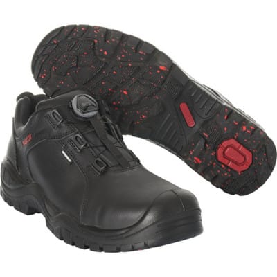 Sicherheitshalbschuh Schwarz F0460-902-09, Größe 44