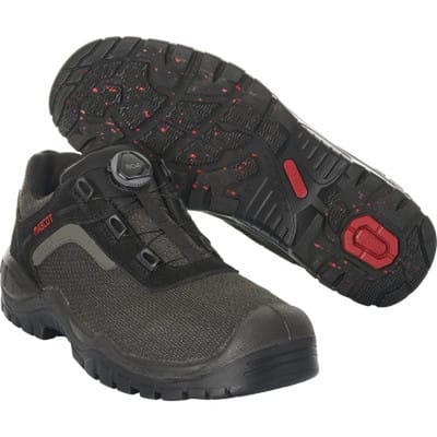 Sicherheitshalbschuh Schwarz F0461-771-09, Größe 46