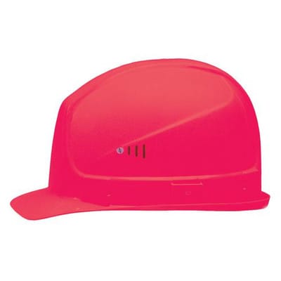 Schutzhelm super boss 9750320 rot mit Lüftungen