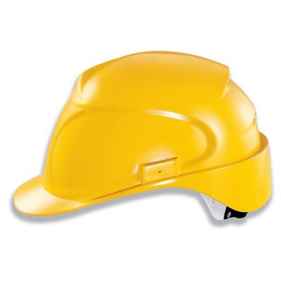 Schutzhelm airwing E-WR 9760130 gelb ohne Lüftungen