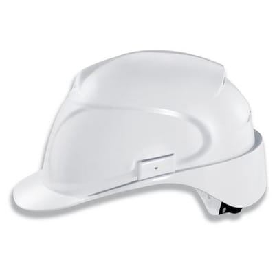 Schutzhelm airwing E-WR 9760030 weiß ohne Lüftungen