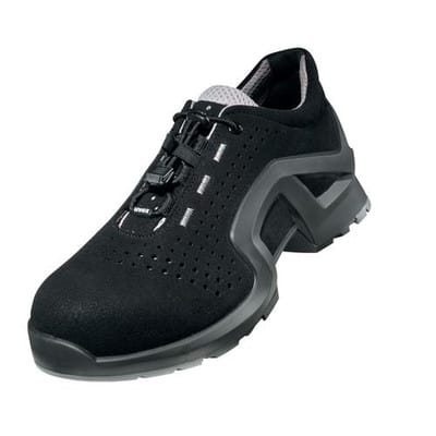 1 support Halbschuhe S1 85117 schwarz/grau, Weite 10, Größe 47