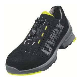 1 Halbschuhe S1 85439 schwarz/gelb, Weite 12, Größe 45
