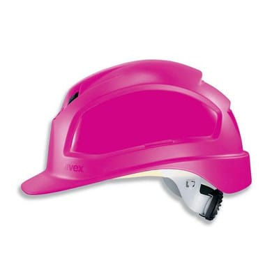 Schutzhelm pheos B-WR 9772730 pink mit Lüftungen