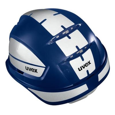 Schutzhelm pheos E-WR 9770536 blau ohne Lüftungen