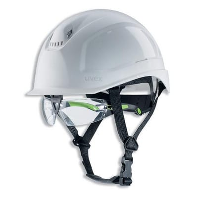 Schutzhelm pheos S-KR IES 9772044 weiß mit Lüftungen