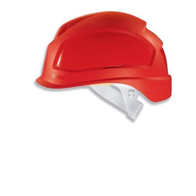Schutzhelm pheos E-S 9770321 rot ohne Lüftungen