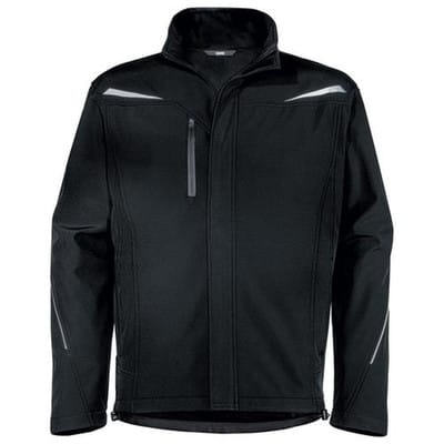Softshelljacke syneXXo schwarz, Größe 6XL